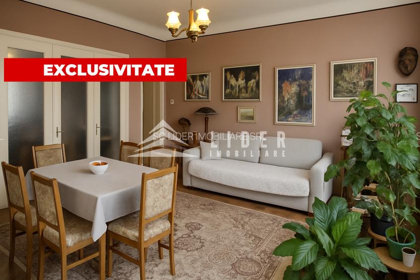 Vanzare apartament 4 camere 120 mp+studio la demisol+garaj, zona centrala - 2