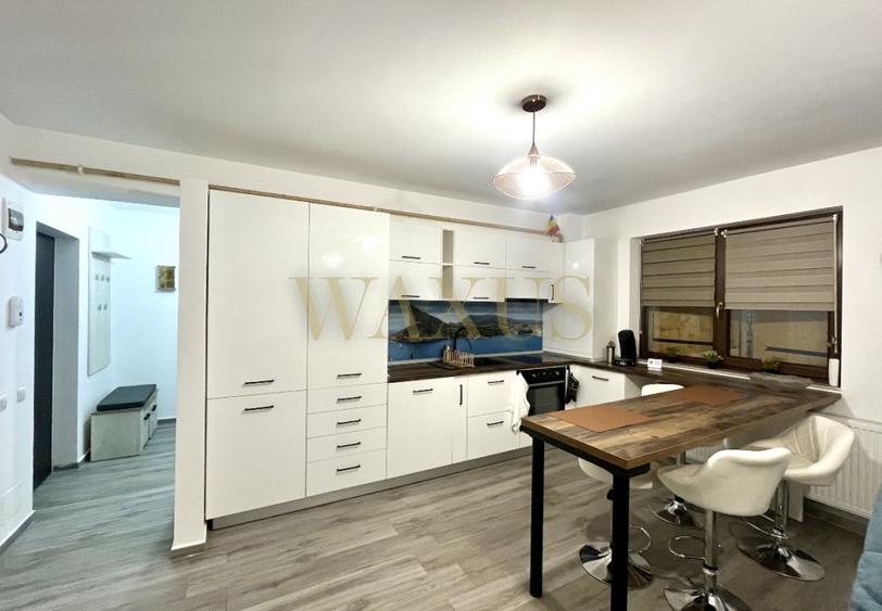 Apartament de 2 camere, terasa acoperita 46 mp, parcare subterana, boxa
