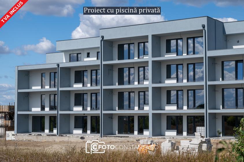 ✅Piscină: Studio XL cu zonă de dormit separată | Costinești | TVA inclus în preț