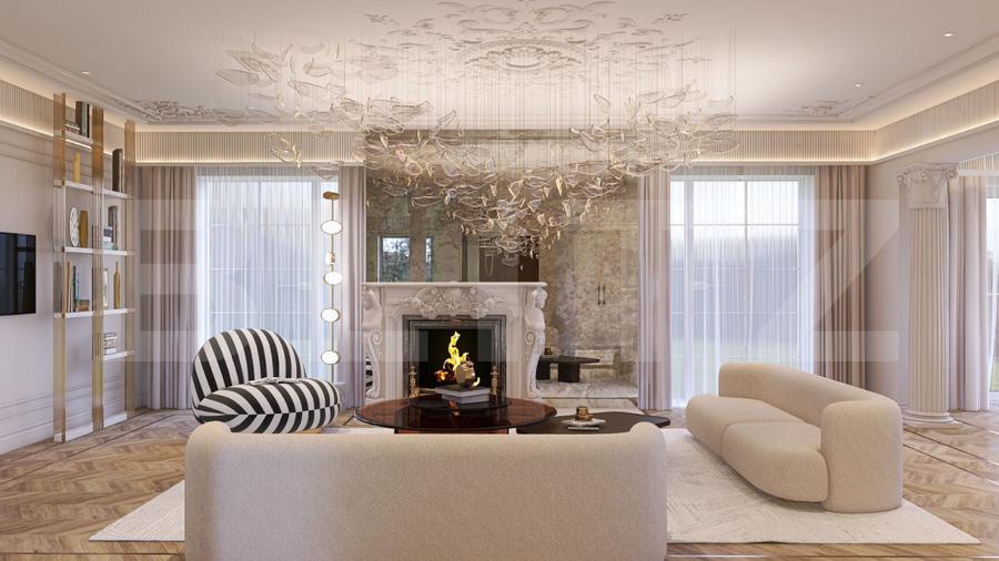 Vilă exclusivistă cu panoramă spectaculoasă și proiect de design interior