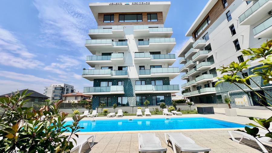 Finalizat! Apartament în Mamaia Nord, piscina, loc de joaca pentru copii