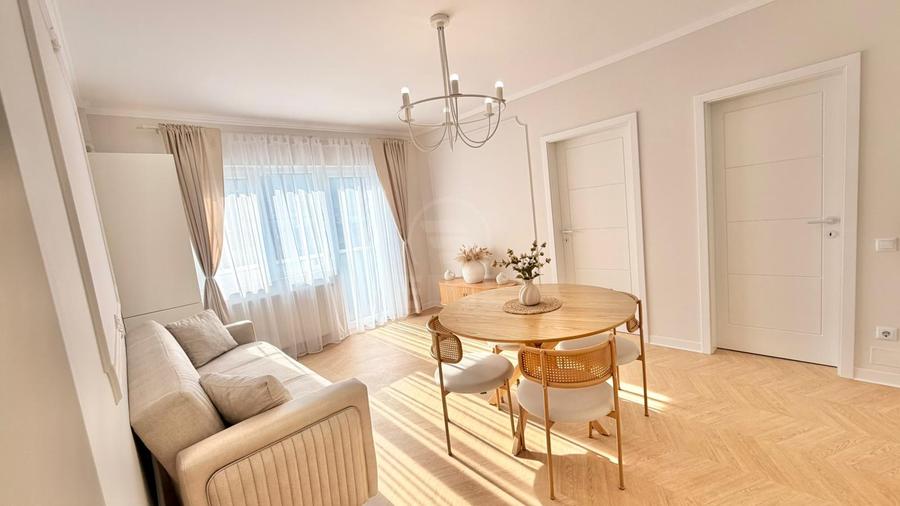 Apartament 2 camere decomandat, mobilat premium, bloc nou 2025