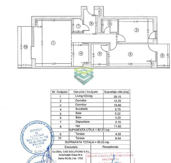 3 Camere | Mobilier Rovere | Smart Home | Parcare Subterana - 30