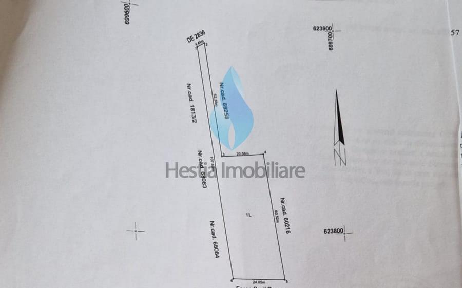 Oportunitate investiție – Teren intravilan pentru construcții, 1644 mp, Bârnova.