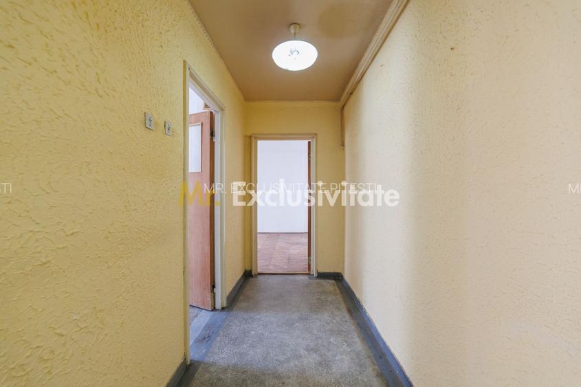 2 camere decomandate, Banat – etaj 2, centrală proprie, zonă excelentă