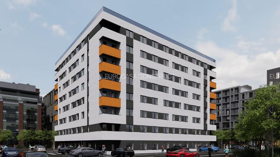 Garsoniera de 33 mp, Militari Residence,complex Eurocasa Residence, Comision 0% - 3