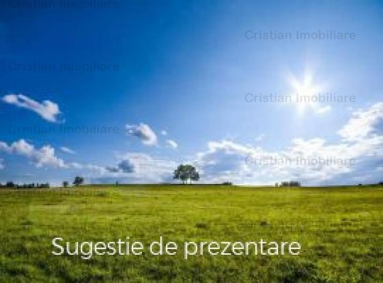 Teren intravilan de constructii Centura- 1866mp cu 26m deschidere la sosea