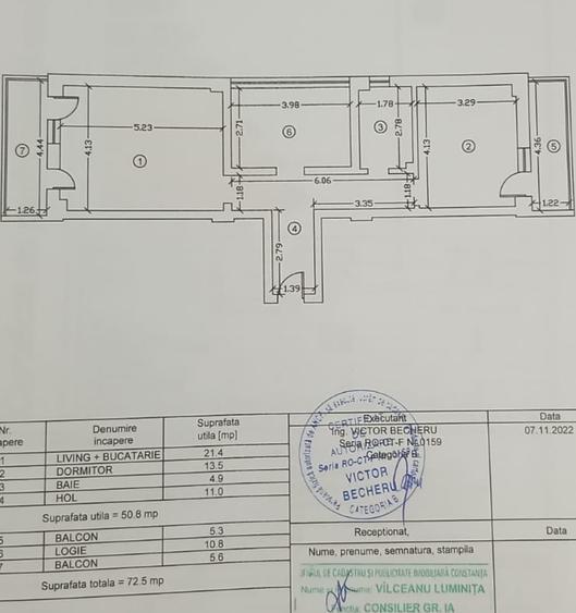 Mamaia Sat - apartament cu 3 camere, mobilat și utilat