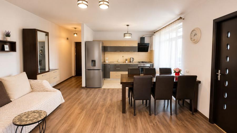 Apartament Modern De Vanzare | 2 Dormitoare | Parcare | Balcon x 2 | Etaj 2/3