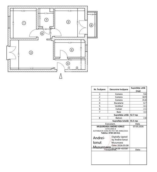 Muncii Basarabia Stradal, Ap 3 Cam, Renovat, Centrala Termica - 1
