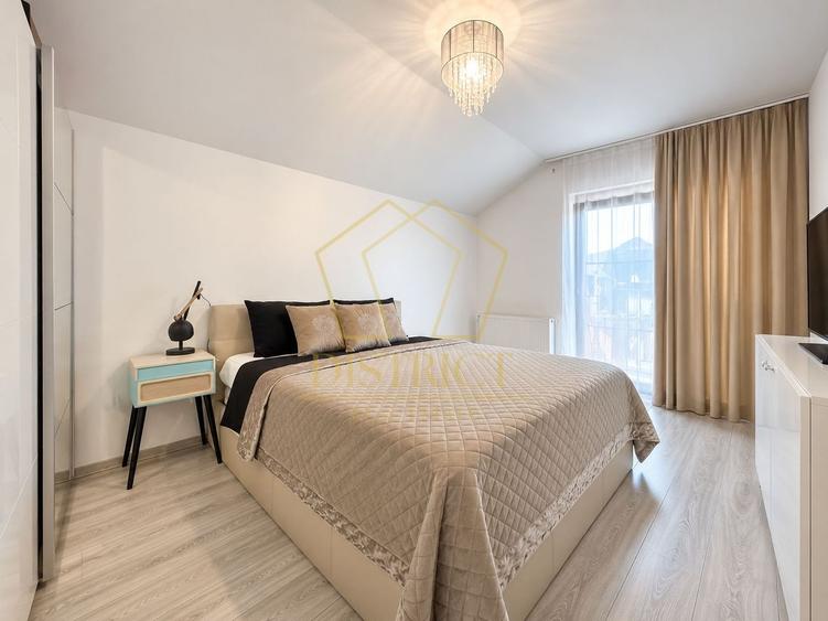 Apartament cu 2 camere mobilat | Etajul 1 | 57 mp utili | in Giroc la asfalt.