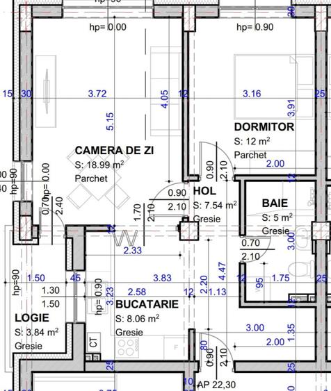 Apartament modern 2 camere | ETAJ 3 | 52 MP | ANSAMBLU REZIDENTIAL