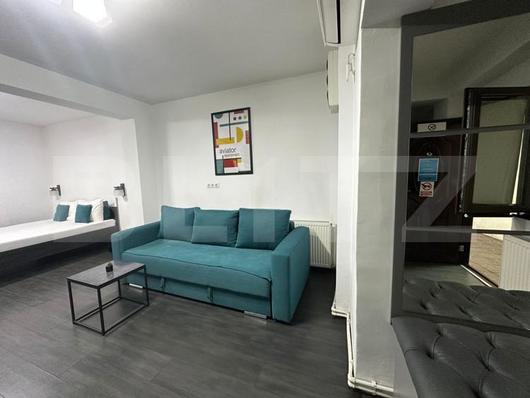 Studio premium open-space, 35 mp, terasa si parcare – zona 22 Decembrie