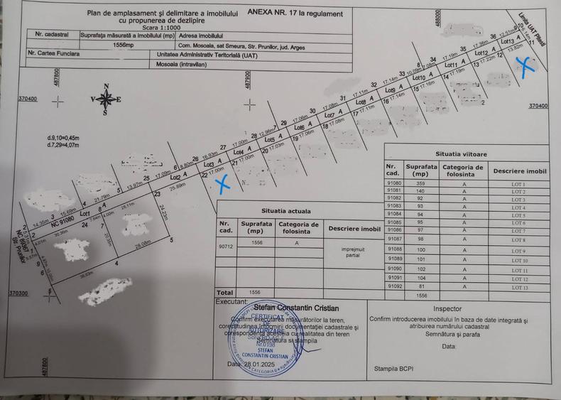 Teren intravilan S= 825 mp, Smeura-Prunilor - idealimob.ro