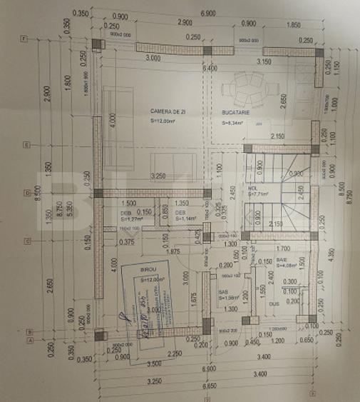 Casa Individuala, 90 mp utili, 420 mp teren, zona Burdujeni
