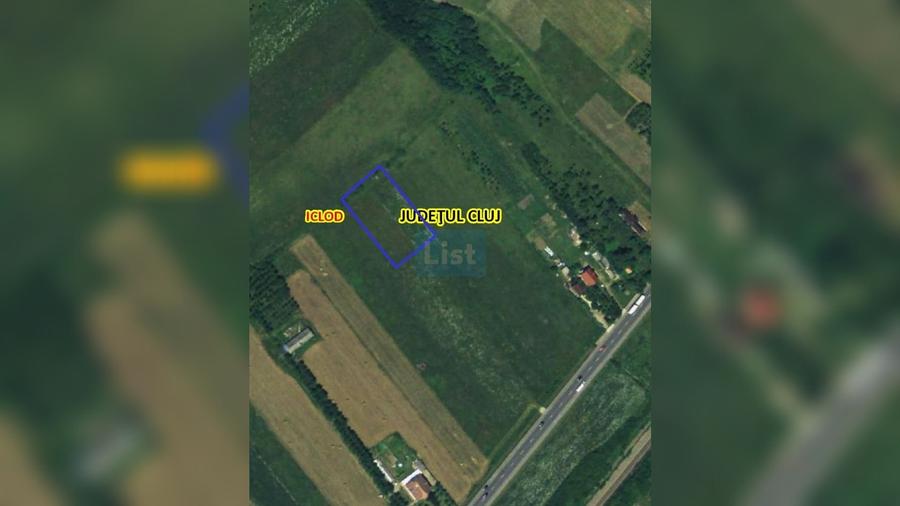 Teren intravilan 7800mp in Livada Iclod, utilitati, 63 euro/mp