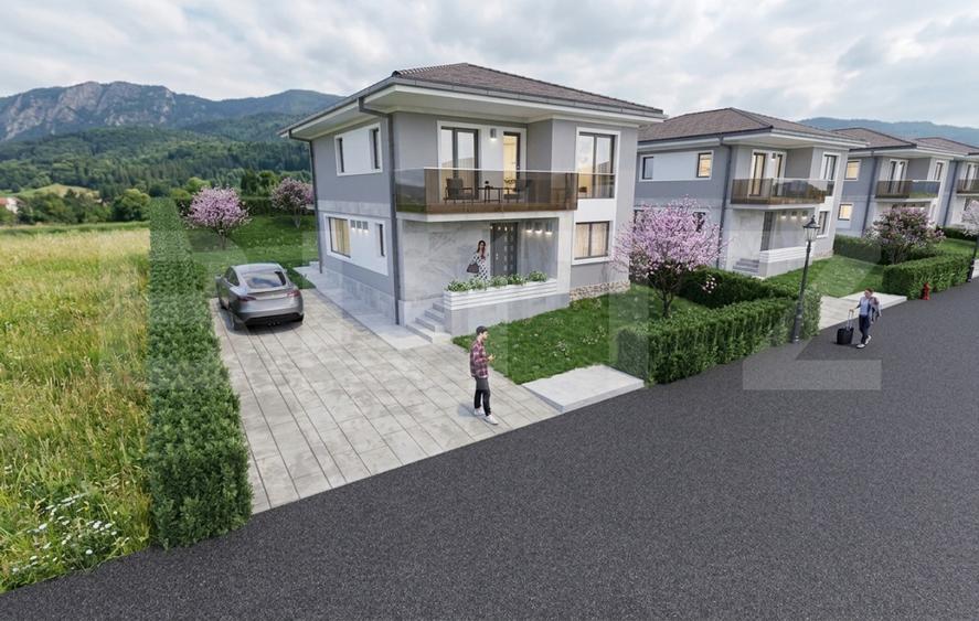 Casă P+1+Pod, 120 mp, teren 500 mp – zonă dezvoltată și amenajată, Chinteni