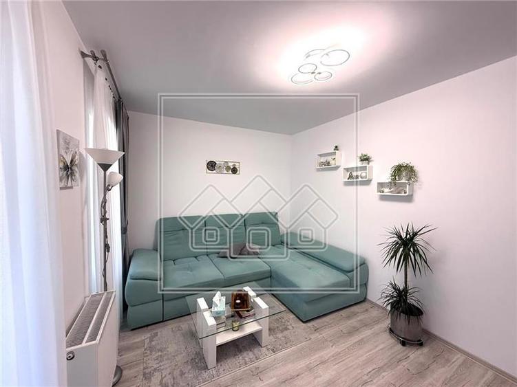 Ap. 3 camere si gradina, mobilat si utilat modern, zona Turnisor