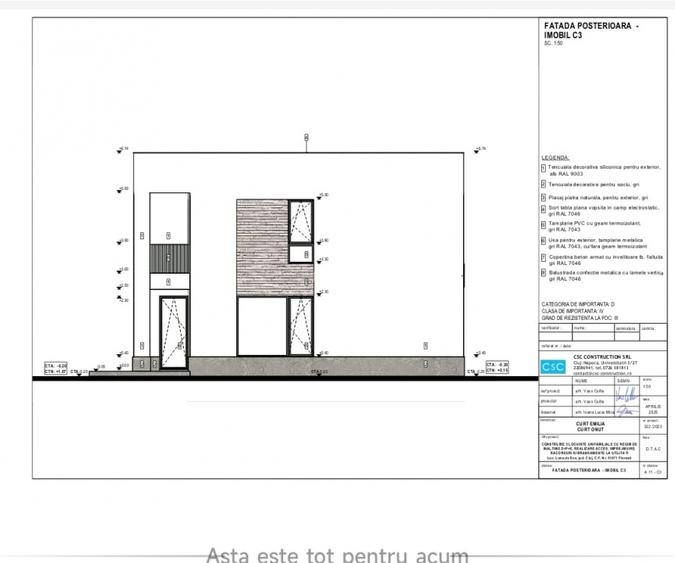Casă modernă semifinisată Luna de Sus | 155 mp utili | Teren 402 mp
