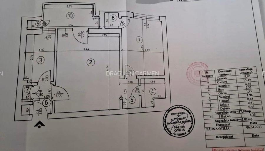 2 camere utracentral-I.C. Bratianu-Vis-a-vis de Cocor - 5