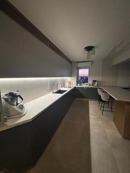 Apartament spațios cu terasă panoramică impresionantă, în Bună Ziua