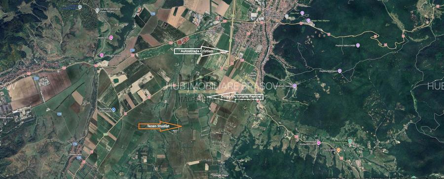 Teren Extravilan pretabil PUZ –  Brasov, Rasnov zona Panicel | 29.300mp - 4