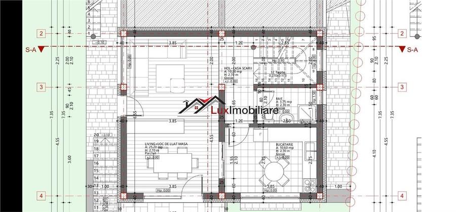 Comision 0 %! Casa individuala in Feleacu 4 camere + teren liber 1000 mp.