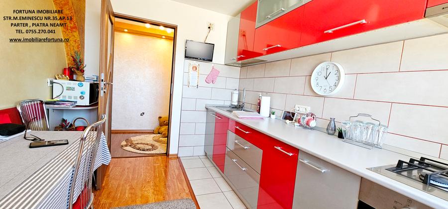 Apartament 2 camere modernizat,mansarda,etaj 10, zona Carpati-Darmanesti
