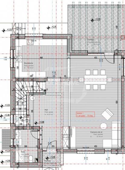 Casa cu 4 camere,  500 mp teren, garaj - 4