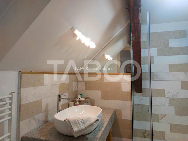 Casa 380 mp cu 6 apartamente individuale mobilate utilate Cisnadie - 31