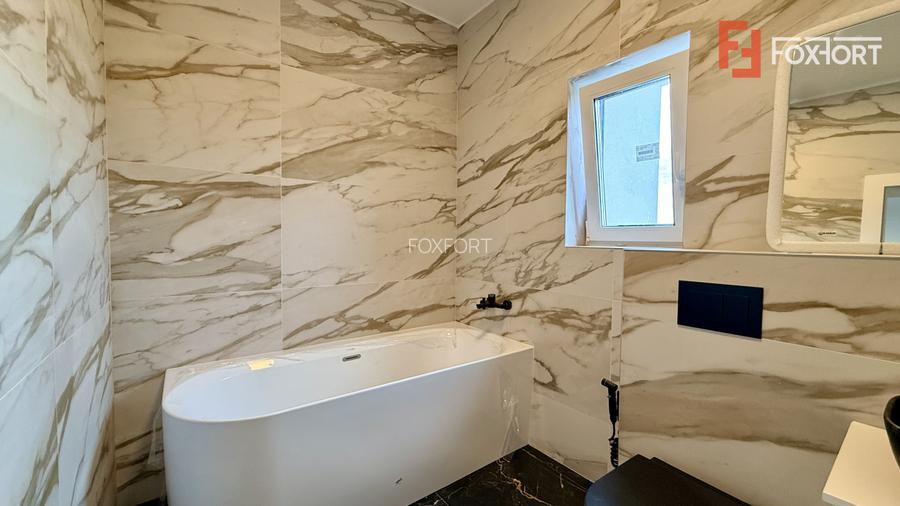 Duplex modern, predare la cheie, toate utilitatile - asfalt - Mosnita - 11