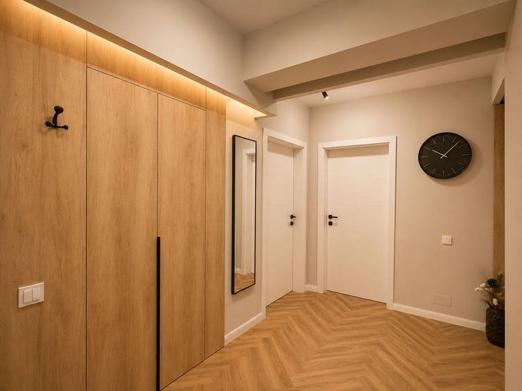 Apartament 3 camere, finisat mobilat, 56 mp, Floresti zona Terra