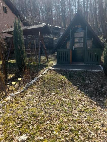 Spre vanzare cabana+ teren intravilan 1050mp-zona Pausesti Maglasi