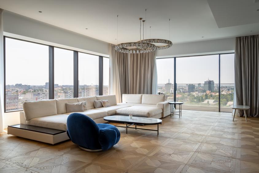 Apartament 225mp One Floreasca City, priveliște către Parcul si Lacul Floreasca