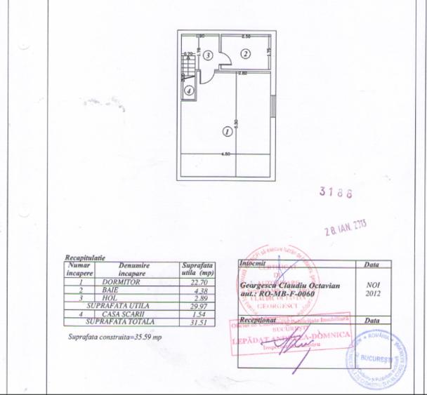 Duplex 2 camere, spațios, mobilat și utilat, gata de mutare, loc de parcare - 15