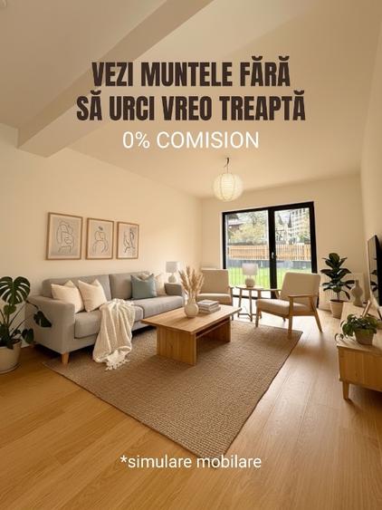 Chiar se vede muntele de la parter? Direct dezvoltator, 0% comision, negociabil.