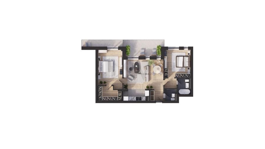 REA1022753 Pipera 3 Camere Confort Sporit