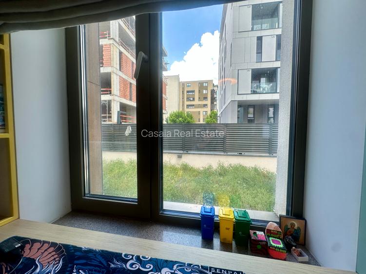Apartament vanzare 2 camere Sos. Nordului | Grădină 37mp | mobilat lux - 6