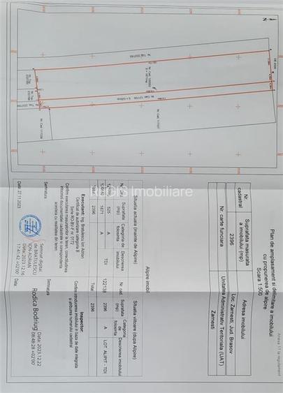 Teren constructii, 2396mp, front 19ml-Zarnesti - 6