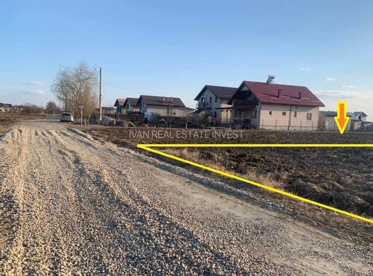 Floresti - Stoenesti, Jud. Giurgiu, teren 4700 mp, deschidere 13 m - 2
