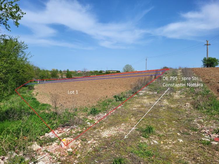 Intravilan vedere la lacul Snagov zona de vile noi