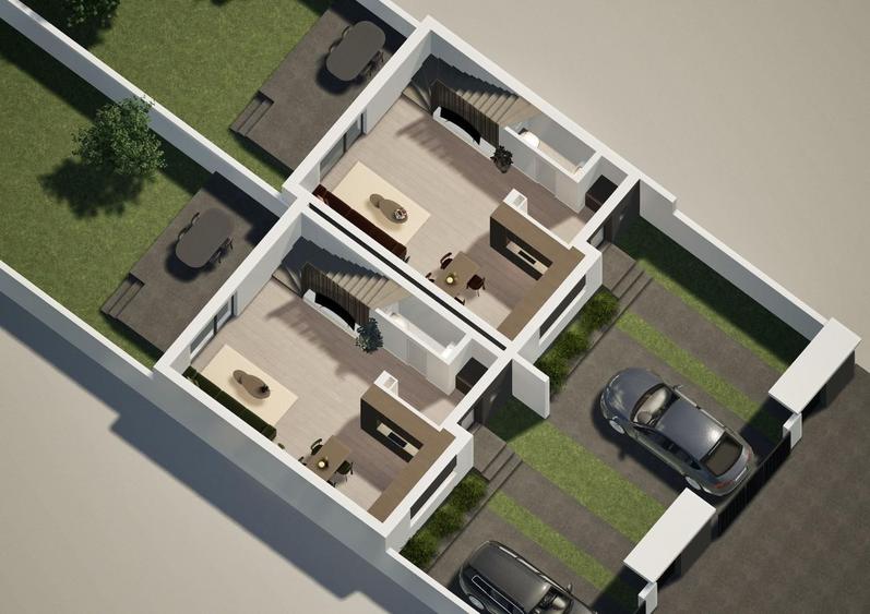 Duplex Modern cu Încălzire în Pardoseală – Chișoda | Comision Standard