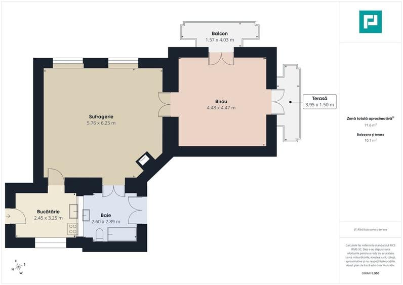 Apartament emblematic in Palatul Cenad, Arad