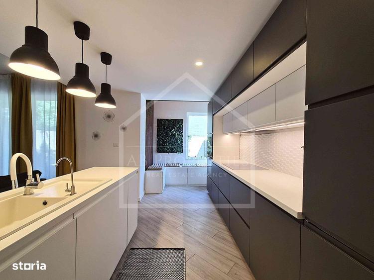 Apartament Pipera 3 camere, curte / gradina Bloc Boutique