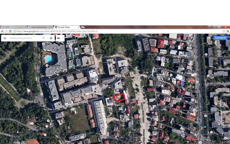 Teren 520 mp, Zona de nord