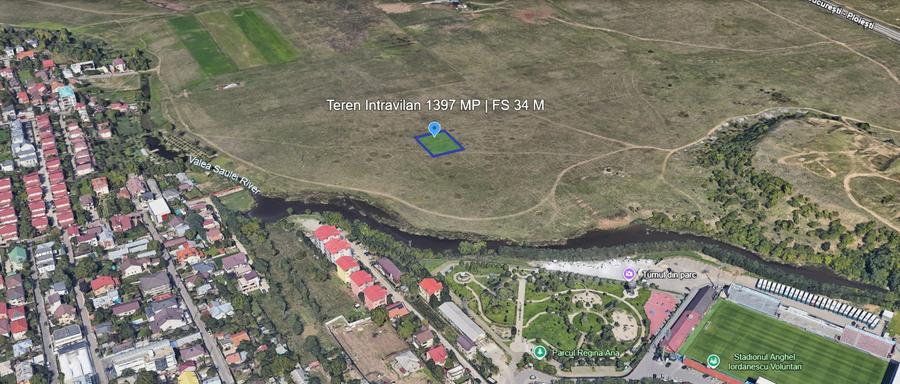 De Vanzare Teren Intravilan 1397 MP Pipera Zona Noua Dezvoltare Valea Saulei