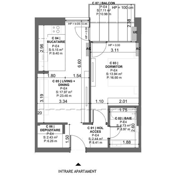Apartament 2 camere - Direct Dezvoltator - Comision 0%