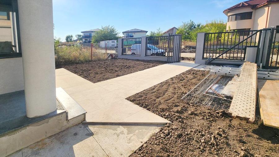 New house with generous yard | Unfurnished + kitchen | Casa noua nemobilata