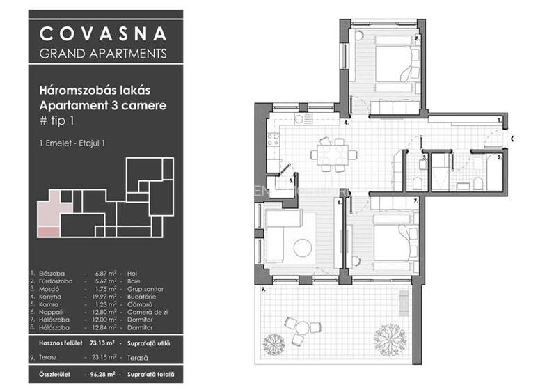 Edificiu cu proiect aparthotel/ plurirezidential, Central, Covasna - 8
