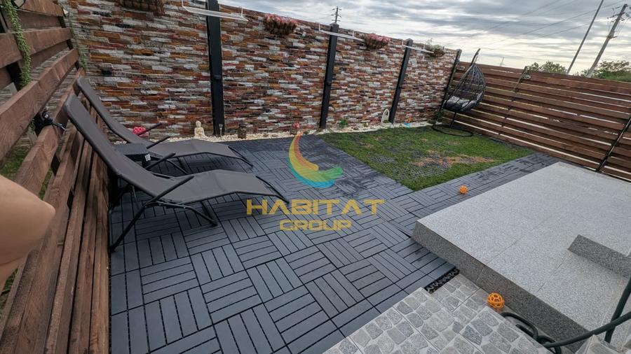 Apartament 2 camere si curte cu 2 locuri de parcare 92mp